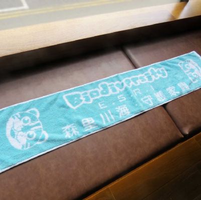 石虎雙色提花運動毛巾